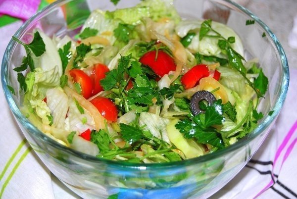 Простые рецепты салатов