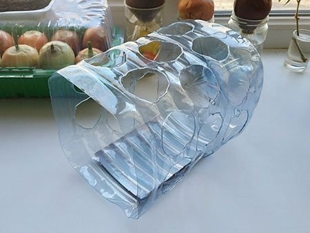 Сушилка для посуды из пластиковой бутылки